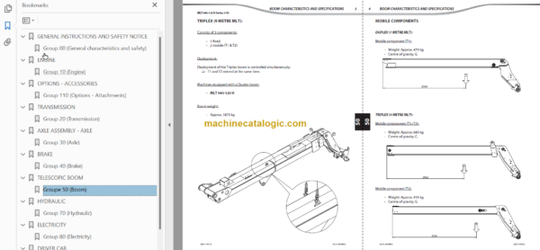 Manitou MLT 940-120 H SERIES 3-E3 Repair Manual