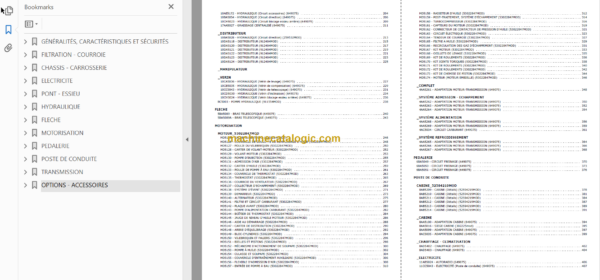 Manitou MLT 960 104J ST4 S2 PARTS CATALOGUE