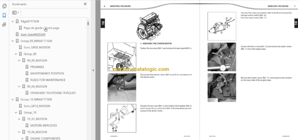 Manitou MRT 1850 PLUS-E3 2019 REPAIR MANUAL