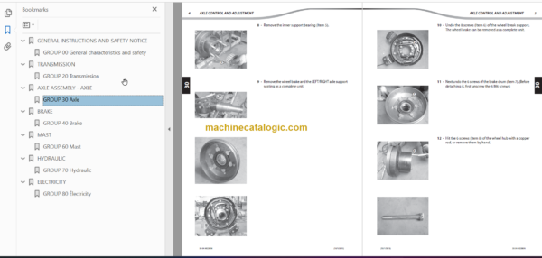 MANITOU ME420 SERIES 2 REPAIR MANUAL