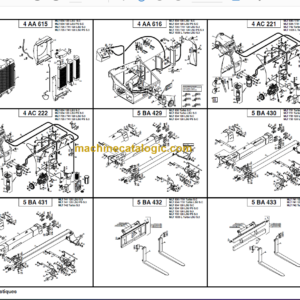 Manitou MLT 731 Turbo Série C – E2 PARTS CATALOGUE