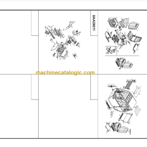 Manitou MLT 845-120 S5 E3 REF 648616 Parts Manual