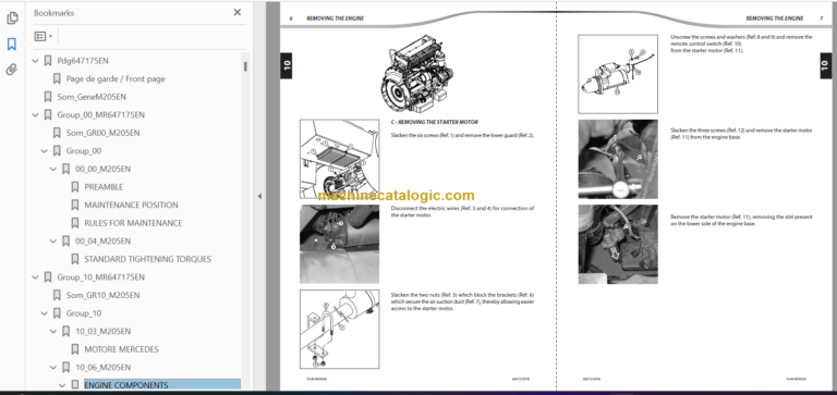 Manitou MRT 2540 PLUS-E3 2019 REPAIR MANUAL