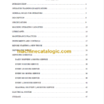 MANITOU S402-S502TC-S602TC-S404TC-S504TC-S604TC-D OPERATOR SERVICE MANUAL