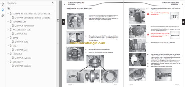 MANITOU ME420 SERIES 2 REPAIR MANUAL