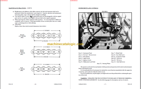 MANITOU S402-S502TC-S602TC-S404TC-S504TC-S604TC-D OPERATOR SERVICE MANUAL