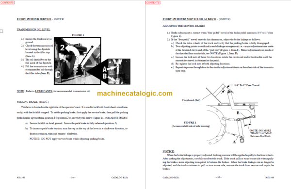 MANITOU S402-S502TC-S602TC-S404TC-S504TC-S604TC-D OPERATOR SERVICE MANUAL