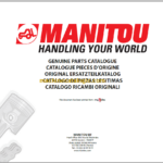 Manitou MLT-X 841 PARTS CATALOGUE