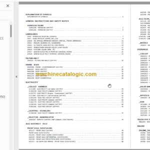 Manitou MLT-X 841 PARTS CATALOGUE