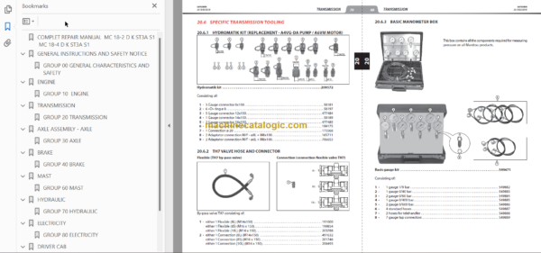 MANITOU MC 18-2 D K ST3A S1 REPAIR MANUAL