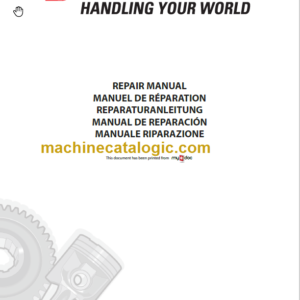 MANITOU ME425 SERIES 2 REPAIR MANUAL