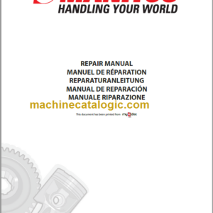 Manitou MRT 1840 EASY REPAIR MANUAL