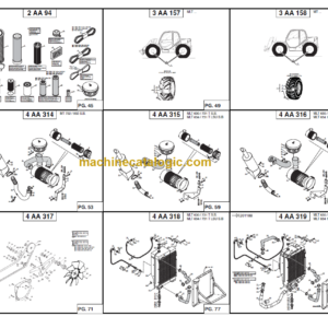 Manitou MLT 634 120 LSU SERIES B-E2 PARTS MANUAL