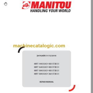 Manitou MRT 1840 EASY 360-400 ST3B S1 REPAIR MANUAL