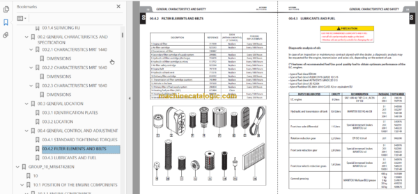 Manitou MRT 1840 EASY 360-400 ST3B S1 REPAIR MANUAL