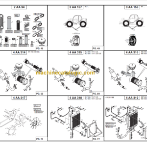 Manitou MLT 731 T LSU SERIES B-E2 PARTS MANUAL