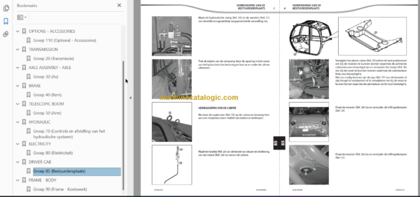 Manitou MRT 1850 PLUS-E3 PRIVILEGE REPAIR MANUAL