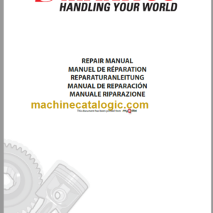 Manitou MRT 2150 PLUS-E3 PRIVILEGE REPAIR MANUAL