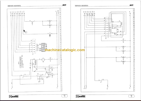 Manitou MVT 1130 L REPAIR MANUAL