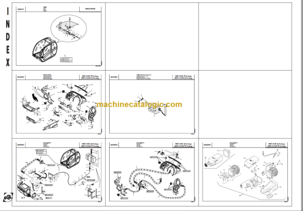 Manitou MRT 2540+ PARTS MANUALS