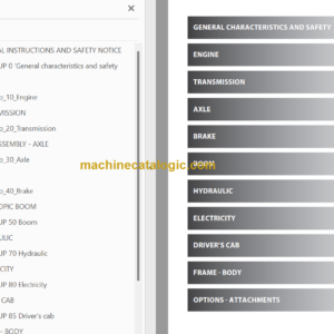 Manitou MLT 1040 ST3B Repair Manual