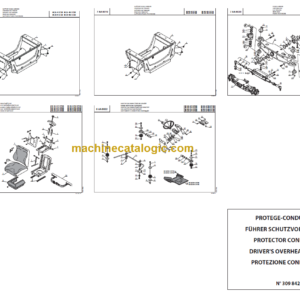 MANITOU M 50-2 + H ST3B PARTS CATALOGUE