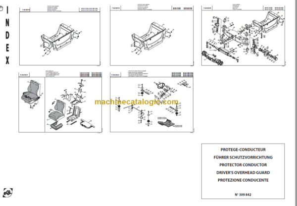 MANITOU M 50-2 + H ST3B PARTS CATALOGUE