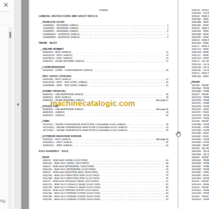 Manitou MLT 845 S5 PARTS CATALOGUE