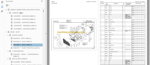 Manitou MLT 845 S5 PARTS CATALOGUE