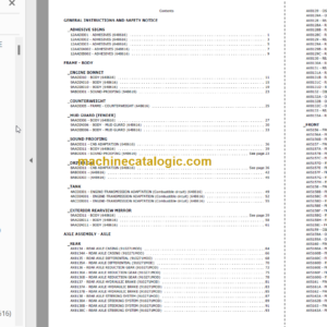 Manitou MLT-X 845 120 S5 PARTS CATALOGUE