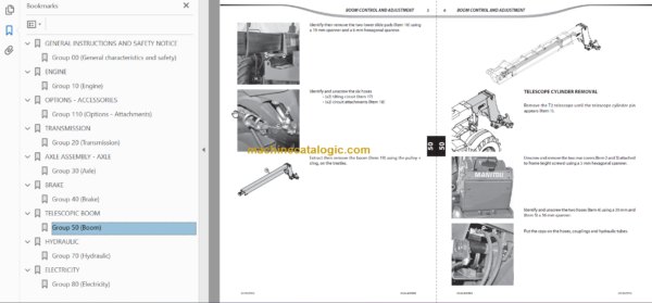 Manitou MLT 845-120 SERIES 5-E3 Repair Manual