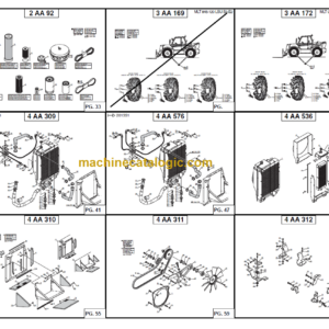 Manitou MLT 940 TURBO Series 3-E2 PARTS MANUAL