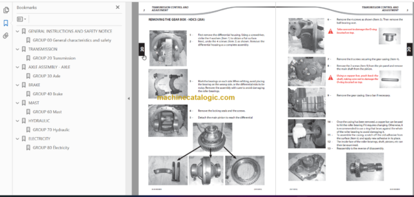 MANITOU ME430 SERIES 2 REPAIR MANUAL