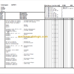 Manitou MLT 735 PS S 3 - E2 PARTS CATALOGUE
