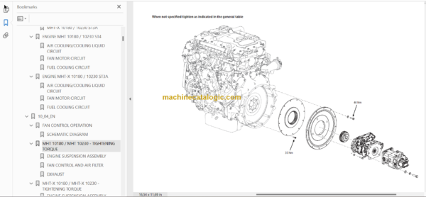 MHT 10230 129M ST4 S1 REPAIR MANUAL