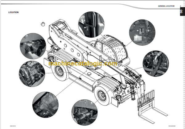 Manitou MRT 3050 PRIVILEGE-E3 REPAIR MANUAL