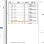 Manitou MLT 845 S3 E3 Parts Catalogue