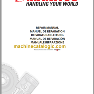 Manitou MRT 2150 EURO 3 REPAIR MANUAL