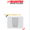 MANITOU MC 25-2 D K ST3A S1 REPAIR MANUAL