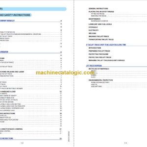 Manitou MLT 840-137 PS Operator’s Manual