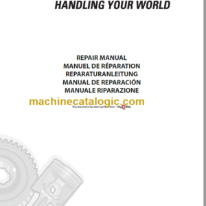 Manitou MRT 2540 EURO 3 REPAIR MANUAL