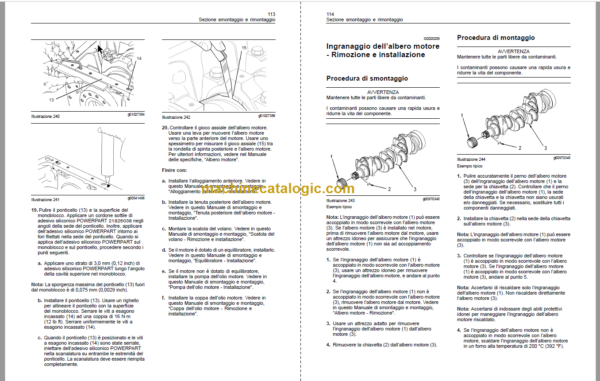 Manitou MRT M Series Multi language Repair manual