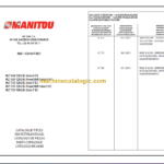 Manitou MLT 735-120 LSU Série 7-E3 PARTS CATALOGUE