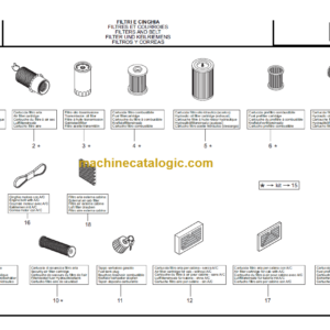 Manitou MHT 10180L E3 PARTS MANUAL