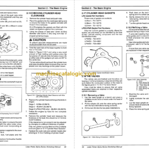 Manitou SLT 415 Repair Manual 2002