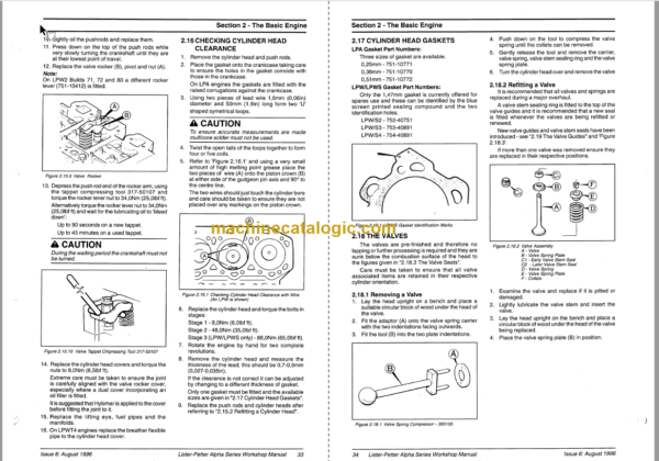 Manitou SLT 415 Repair Manual 2002f