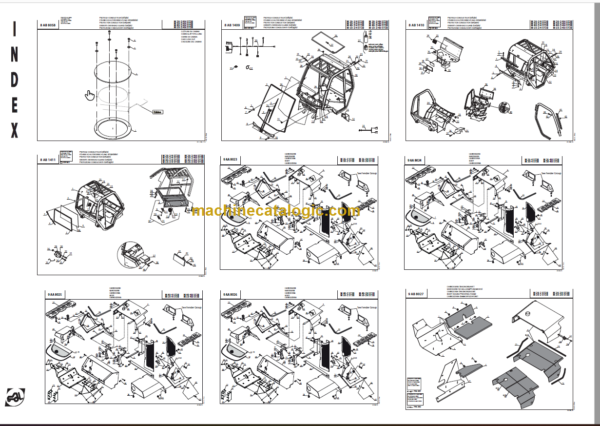 MANITOU M 50-4 + H ST3B PARTS CATALOGUE