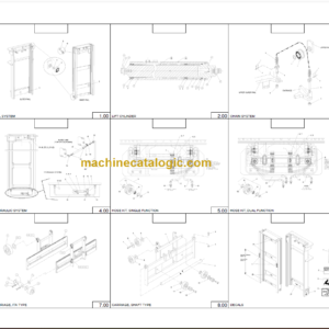 MANITOU 9300 Series Parts Manual