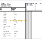 Manitou MLT 735-120 LSU Série 7-E3 PARTS CATALOGUE