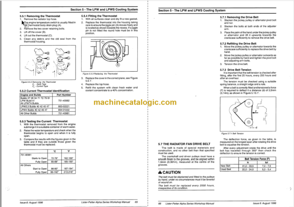 Manitou SLT 415 Repair Manual 2002